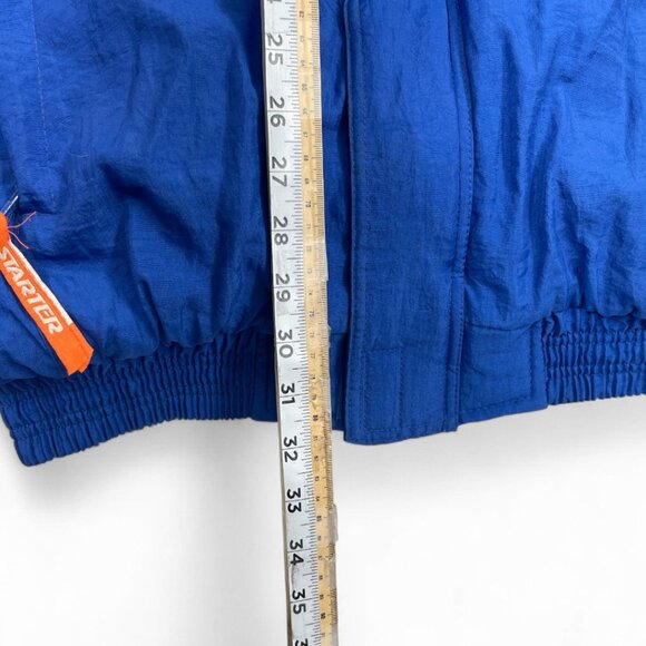 Denver Broncos Starter 1990's NFL Hooded Puffer Parka Jacket Men's XL Pro Line - Picture 7 of 9